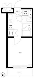 ルーブル中目黒弐番館の間取図