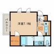 ミレー東山の間取図