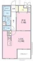The MANOR KYODOの間取図