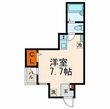 シティコート中目黒の間取図