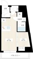 Cion SANGEN-JYAYAの間取図