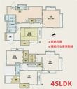 写真：王禅寺東３丁目戸建1階の間取図