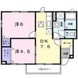 ラフレシールAの間取図