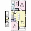 レジデンスせど川Bの間取図