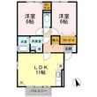 ウィルモア川口の間取図