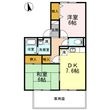 セジュール渡邊　D棟の間取図