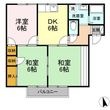コーポＫの間取図
