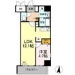 テゾーロ行橋の間取図