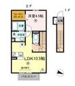 SW’s　riverside　D-roomの間取図