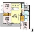 フース コーシェリの間取図