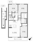 Live Flat大橋の間取図