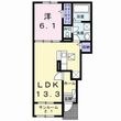 ソレイユ元町Ⅳの間取図