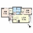 シャーメゾン日明の間取図