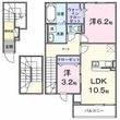 ラ・ポーズ葛原の間取図