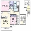 ラ・ポーズ葛原の間取図