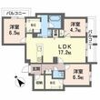 シャーメゾン日明の間取図