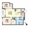 シャーメゾン日明の間取図
