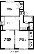 コーポ・チェリーロードの間取図