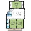 百石マンション　２号館の間取図