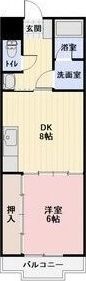 めぞんオリーブの間取図
