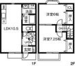River Park Cの間取図