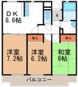 ソレアード・パラシオンの間取図