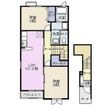 プリンセスガーデンⅡの間取図
