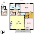 クレセントＡ棟の間取図
