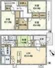 昭和町戸建の間取図