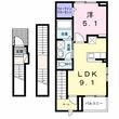 ガーデン フェイバーの間取図