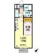 セジュール福地の間取図