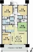 ライオンズ刈谷グラシアフォートの間取図