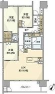 クリオ刈谷セントラルマークスの間取図