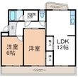 サンフラット横山の間取図