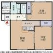 サンビレッヂさくら Bの間取図