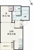 Jack yabaⅡの間取図