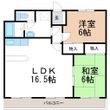 ボヌールMの間取図