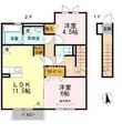 セジュール21の間取図