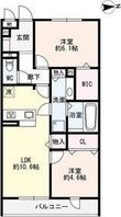 グリーヴィラ柱曙の間取図