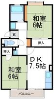 レジデンス永井の間取図