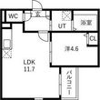 Jack　sumiyoshiⅠの間取図