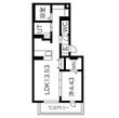 NC STYLE 知立 EASTの間取図