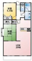 リトルアイランドの間取図