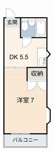 グリーンガーデンの間取図