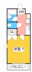 ファミール井ヶ谷Bの間取図