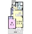 シュウ・メゾンⅡの間取図