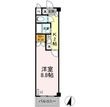 写真：タイムD22階の間取図