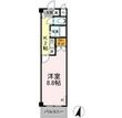 写真：タイムD22階の間取図
