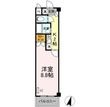 写真：タイムD22階の間取図