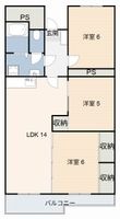 セントラルレジデンス相生苑の間取図